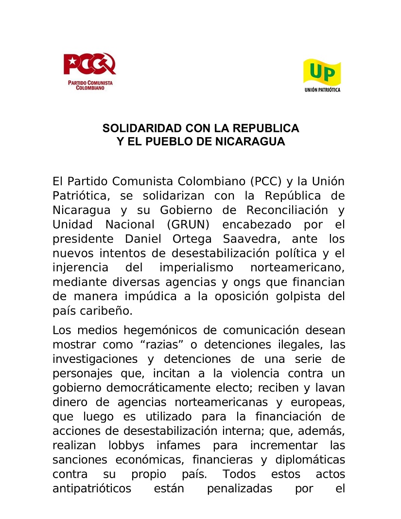 comunicado
